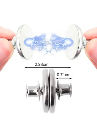 Buffer Perde Ve Kumaş Tutturma Mıknatısı 2 Adet Pratik Ev Gereç