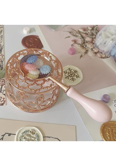 Suntek Balmumu Mühür Kiti Hafif Zanaatlar Gül-altın