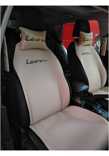 Seat Leon Nakışlı Ön Ikili Oto Koltuk Kılıfı (500450445)