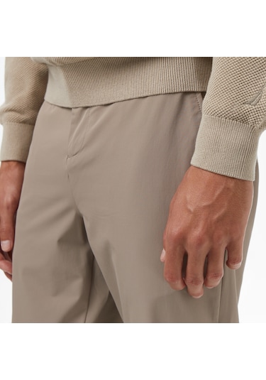 Nautica Erkek Bej Classic Fit Kazak Düz S57200t Bej