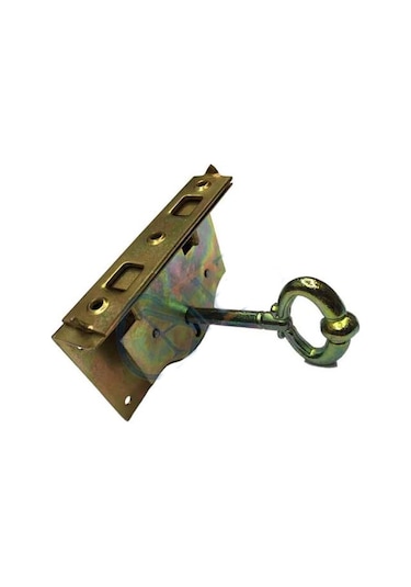 Hobi Mobilya Tasarımı İçin 12adet Retro Sarı Gömme Sandık Kilidi Seti