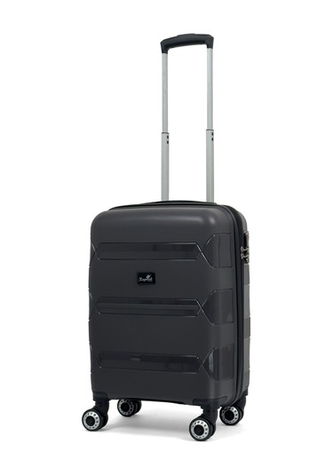 Lucas Polipropilen Kırılmaz Valiz, Kabin Boy Antrasit