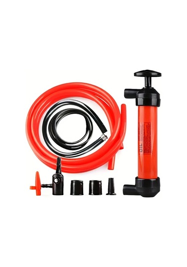 Boatshop1 1 Takım Universal Manuel Yağ Çıkarma Pompası 2si 1 Arada Araba Yağ Drenaj Ve Hava Kompresörü Yağ Değiştirme Bakım İçin