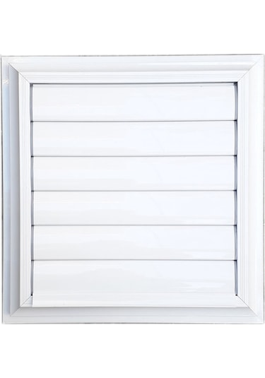 Banyo Havalandırma Beyaz Alüminyum Telli Menfez, Panjur