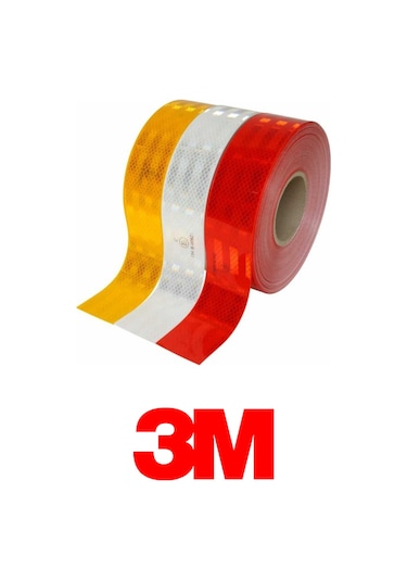 3M Reflektif Bant Kırmızı 45M
