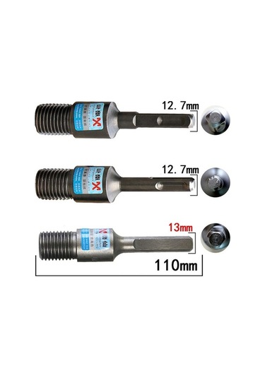 Pazly 65mn Çelik Kuru/ıslak Kullanım Çekiç Ucu - Yuvarlak/kare/üçgen Uçlu - Evrensel 22mm Diş Boyutu, Kolay Kurulum