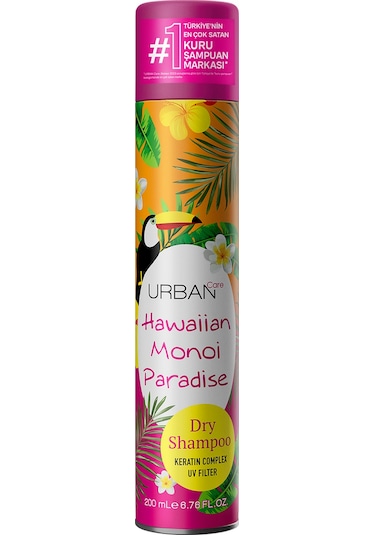 Urban Care Hawaiian Monoi Paradise Kuru Şampuan 200 ML