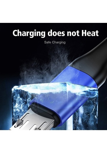 Prestigegoods 2.4a Usb Tip C Mikro Usb Kablosu, Hızlı Şarj, Samsung Galaxy Xiaomi Huawei Uyumlu, Usb-c Şarj Kablosu