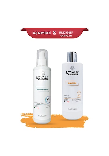 Royale Professional Saç Mayonezi 250 ML + Milk Honey Şampuan 500 ML