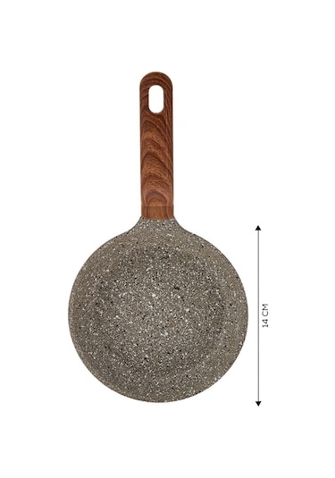 Karaca  Biogranit Dark Silver Mini Tava 14 Cm Gri