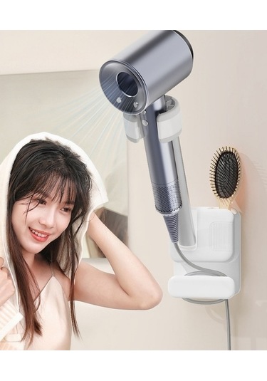 Wondernest Zımbasız Saç Rafı Makinesi Lichen Depolu Kurutucu Qz Beyaz