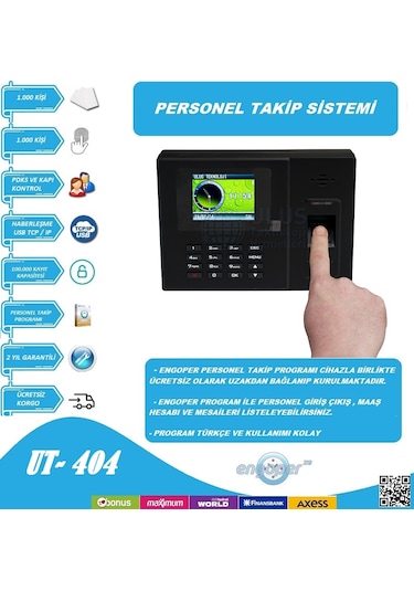 KART OKUMA PARMAK İZİ PERSONEL TAKİP SİSTEMİ