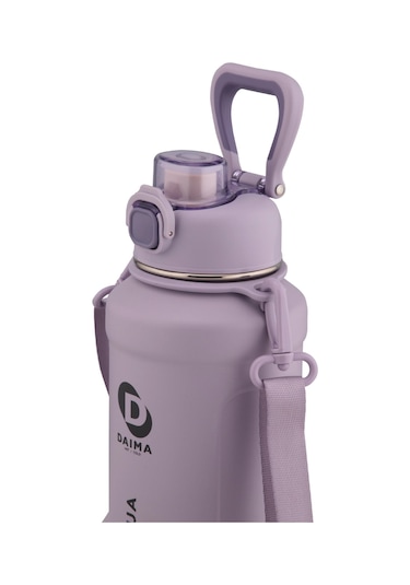 Daima Aqua 1000 Ml 12 Saat Sıcak 24 Saat Soğuk Mor Termos Mor