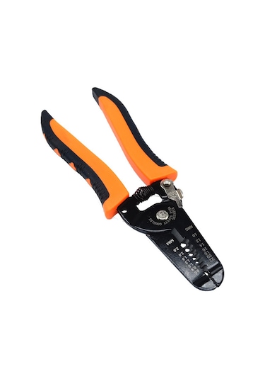 Maiyame 50 Çelik 7 İnç El Kesici: Elektrikçi İçin Zaman Tasarruflu, Güçlü Kablolu Ayağını Ve Kesme Aracı Sarı-siyah Büyük Boy