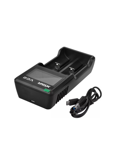 Xtar Vc2 Taşınabilir Lcd Ekranlı Li-ion Pil Şarj Cihazı