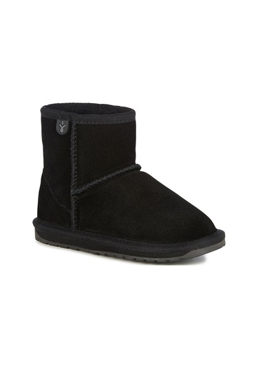 Emu Australia Unisex Çocuk Bot Wallaby Mini Kahverengi Cst Kahve Kahverengi