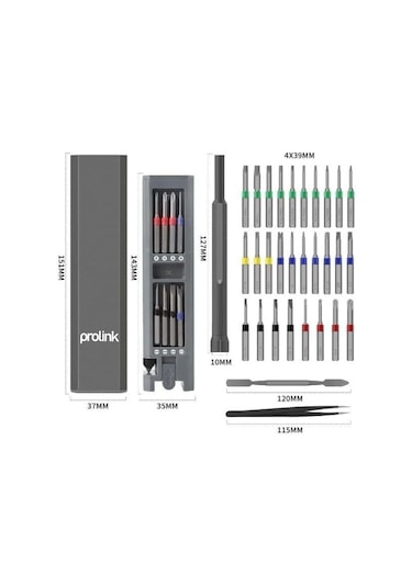 Prolink Pb-006 31 Parça Tornavida Seti