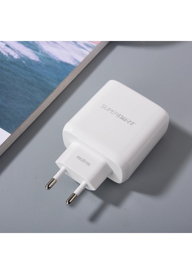 Huaı Xıao Haı Realme 65w Superdart Hızlı Şarj Adaptörü - 11 Gt Neo 5/3/q5 Pro/x6/x7/c67 Usb-c Uyumlu Chdistribütör Garantili