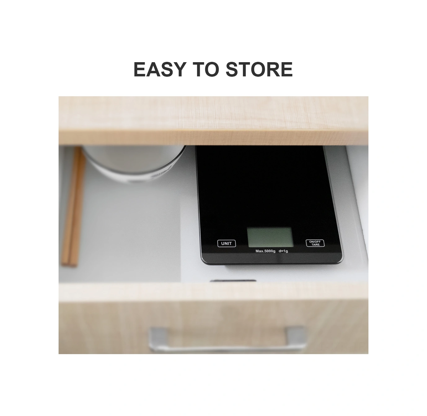 Geeroyoo Ev İçi Dijital Mutfak Terazi, Cam Platform, Yüksek Hassasiyet, Usb Şarjlı, Birim Dönüştürme, Beyaz Batarya Dahil Çok Renkli