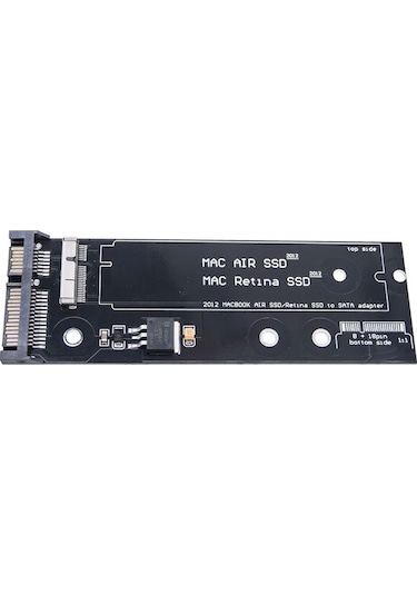 Apple Uyumlu MacBook Air Retina 2012 Ssd 7+17 Pin To Sata Çevirici Adaptör