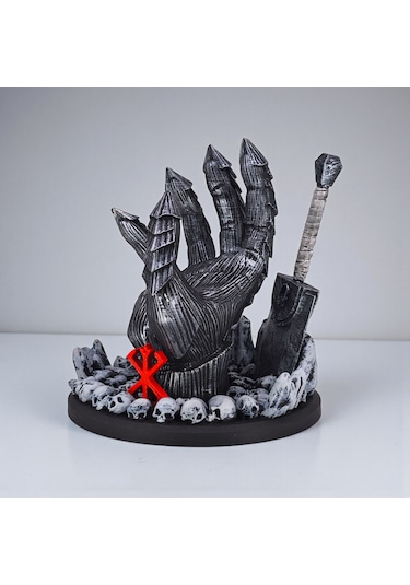 Berserk Skull Knight & Guts Sword Kol Tutucu Joystick Kumanda Standı Ps5 - Ps4 - Xbox