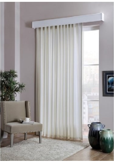 Taç Saten Güneşlik Perde-En:170 Cm (Pencere Yatay Ölçüsü)