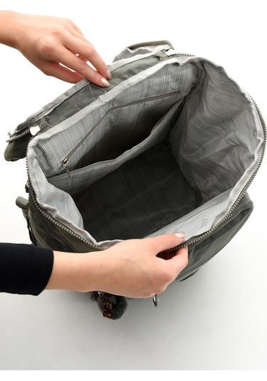 Büyük Boy Ultra Hafif Çok Bölmeli Dağcı Sırt Çantası Gri Model: 571-7d - Gri