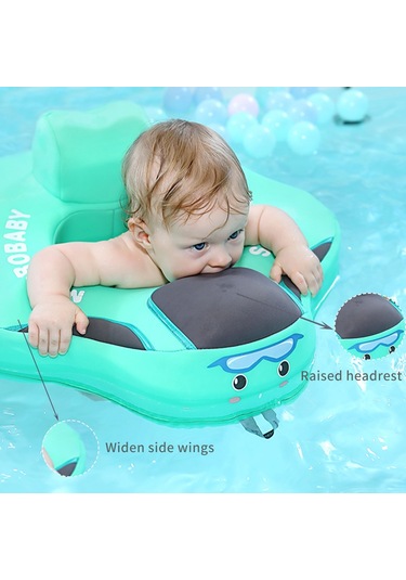 Mambobaby B504 Şişme Olmayan Bebek Havuz Koltuğu Şamandıra Mt3138bl Mavi