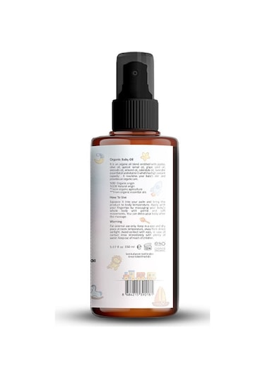 Alls Biocosmetics Organik Bebek Yağı 150 Ml