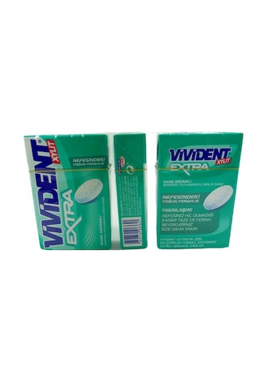 Vivident Xylit Extra Nane Aromalı Sakız Box 20 x 21 G
