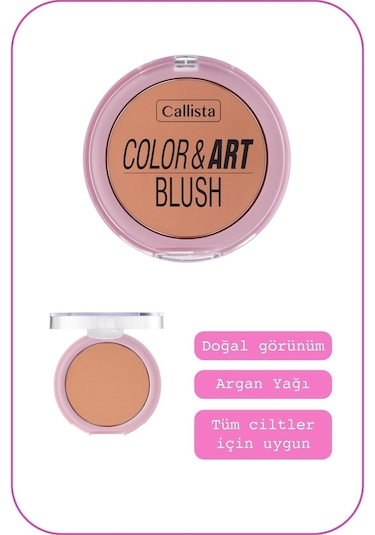 Callista Color Art Blush Toz Allık - 120 So Peachy