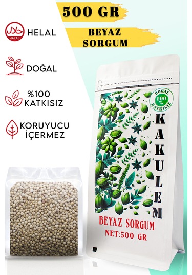 Kakulem Sertifikalı Beyaz Sorgum Dal Darı 500 Gr