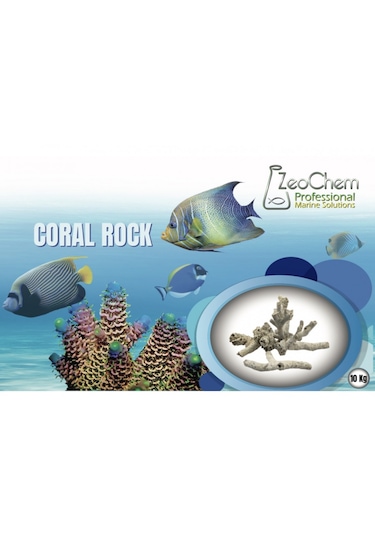 Zeochem - Coral Rock Doğal Mercan Fosil Kayası 10 Kg
