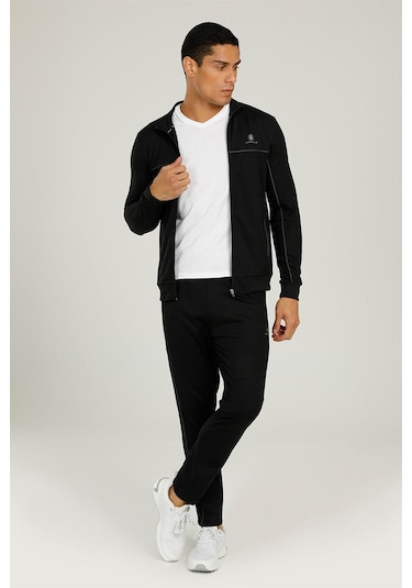 Lumberjack M-ct176 Leon Track Suit 2pr Erkek Eşofman Takımı-25940-siyah Siyah