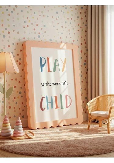 Play Child Dijital Baskı Poster V1 Çerçevesiz