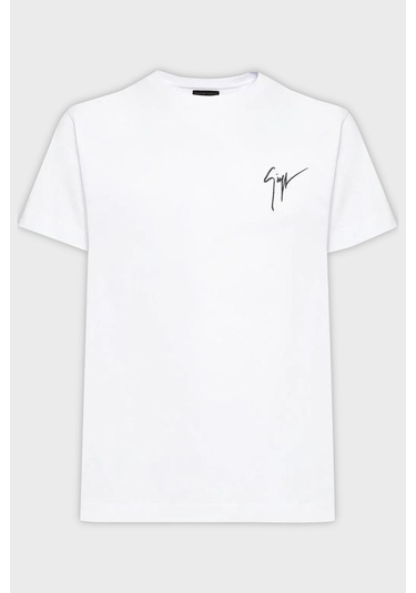 Giuseppe Zanotti Erkek T Shirt Iru0007-002 Beyaz Beyaz Giuseppe Zanotti Erkek T Shirt Iru0007-002 Beyaz Beyaz