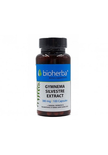Bioherba Gymnema Silvestre Extract Blood Glucose Support 380 Mg 100 Caps