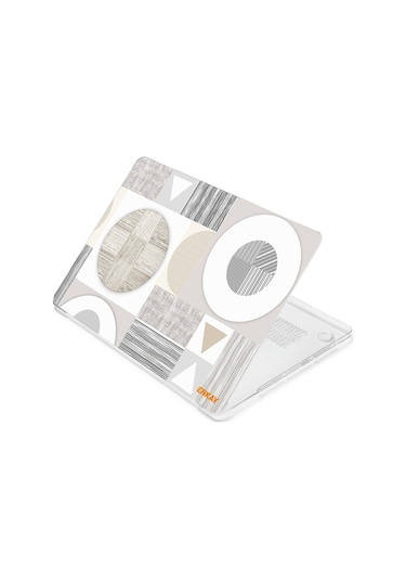 Macbook Pro Enkay 13" A2251 / A2289 / A2338 Koruyucu Laptop Kılıf Geometri No.3