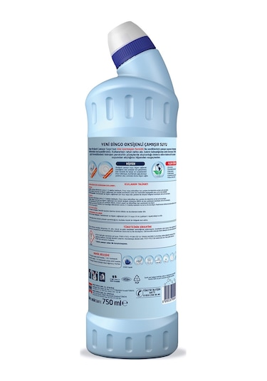 Bingo Oksijen Hassas Hijyen Klorsuz Çamaşır Suyu 750 ML