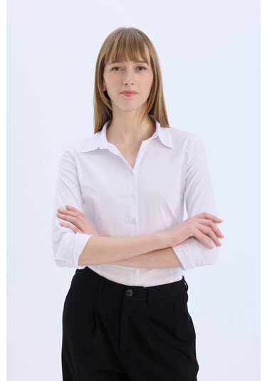 DeFacto Regular Fit Bengalin Uzun Kollu Gömlek I5278AZ25SPWT36