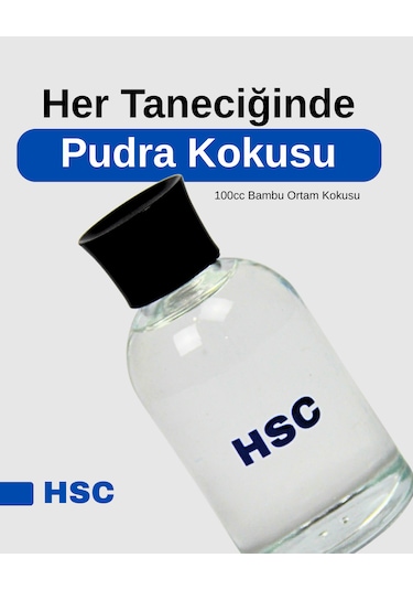 Çubuklu Oda Kokusu Pudra 100ml Bebek Pudrası