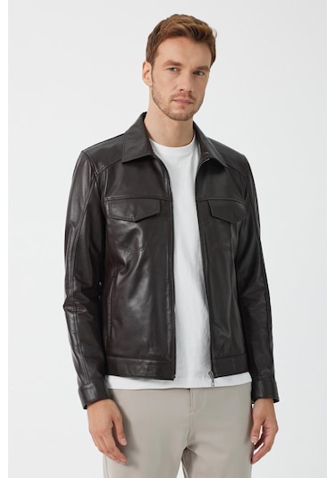 Foley Kahverengi Deri Mont 001