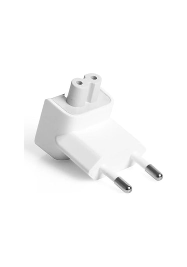 Apple Uyumlu MacBook Şarj Adaptörü Soket Çevirici Priz Ucu Plug - Başlık