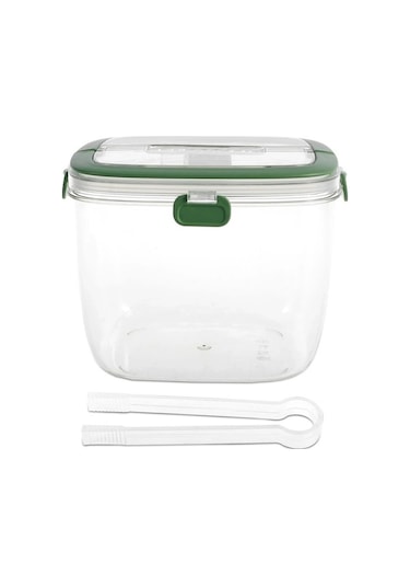 Ulzyvf Yeşil Kapaklı Buz Kovası, Tong Mühürlü Konteyner, Buz Kovası Kapalı Yeşil