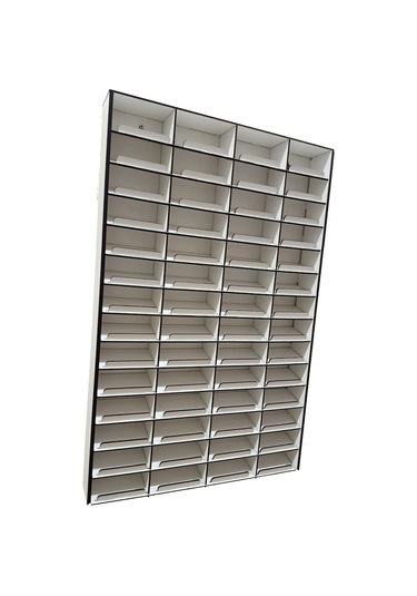 Ahşap Araba Rafı (56 Araçlık)