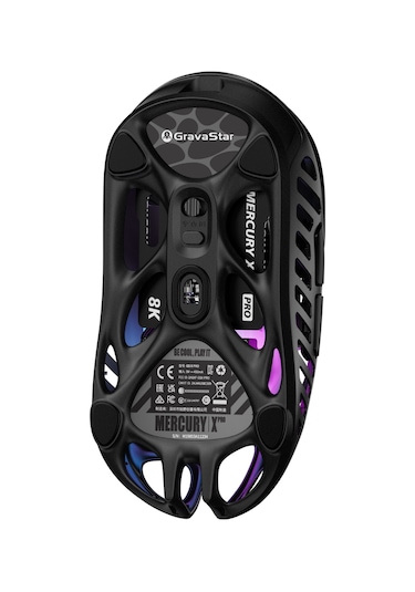 Gravastar Mercury Xpro Rgb 32k Dpı Optik Gaming Mouse+8k Dongle, Kablosuz, Magnezyum Alaşımlı, Progr Gsmercuryxpro