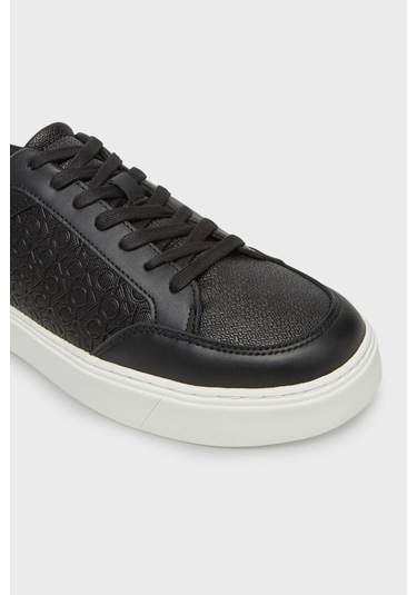 Calvin Klein Erkek Ayakkabı Hm0hm01899 0gm Siyah-beyaz Siyah-beyaz
