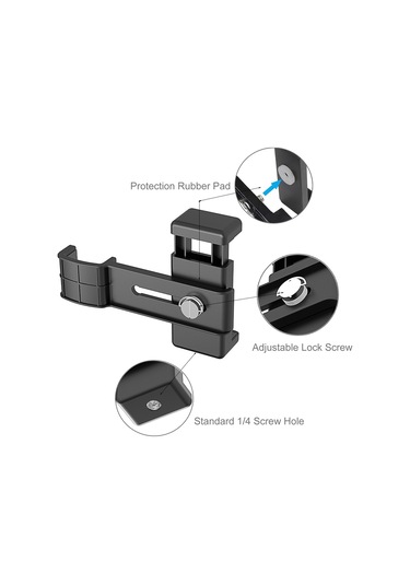 Puluz Cep Telefonu Tutucu Smartphone Sabitleme Kelepçe