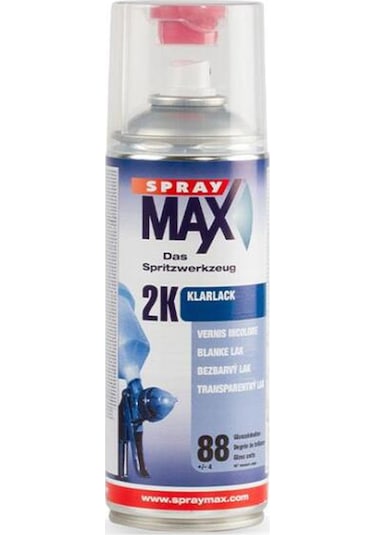 Spraymax 680061 2k Ekstra Parlak Vernik Sprey 400 Ml