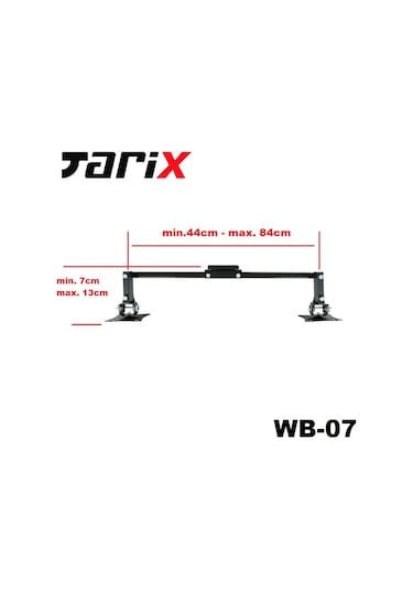 Tarix Wb-07 İkili Monitör Duvar Askı Aparatı